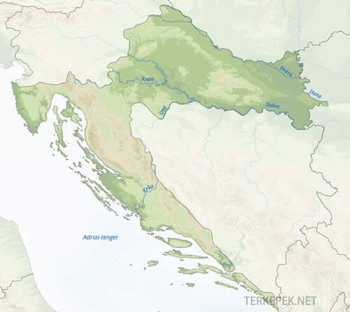 Horvátország vízrajza